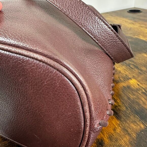 Yves Saint Laurent YSL Vintage Bucket Bag Brown Leather - Picture 12 of 15